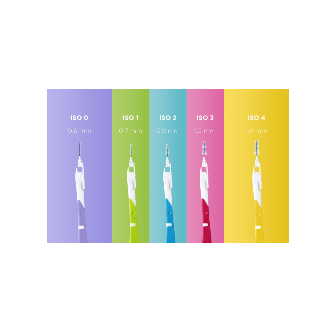 Gum Bi-Direction Cepillo Interdental 1,4 mm, 6 unidades