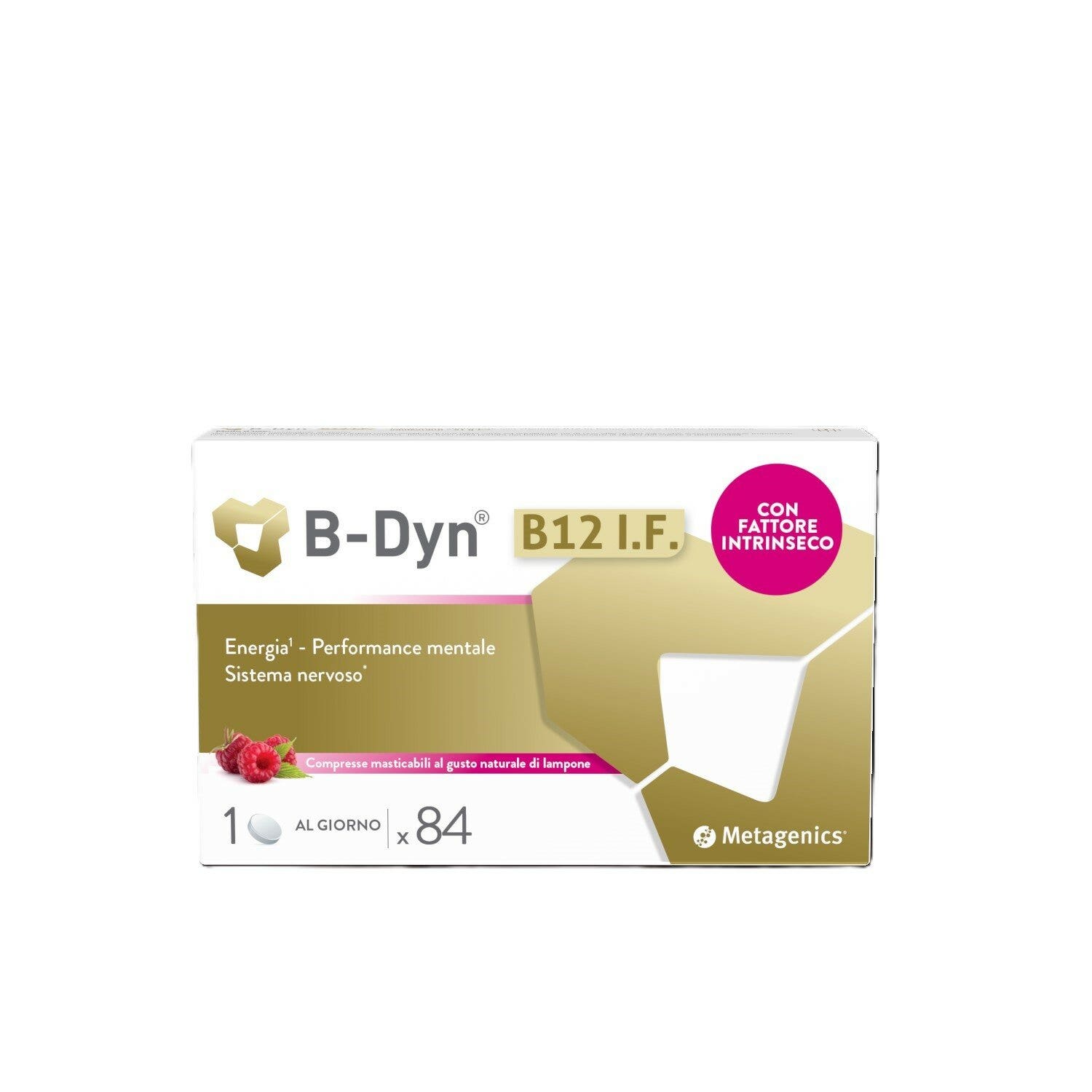 B-Dyn B12 IF 84 comprimidos masticables