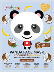 7th Heaven Mascarilla facial de tela con estampado de panda para adultos/niños a partir de 8 años