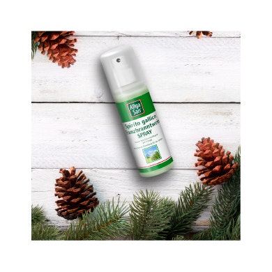 AllgaSan Spirito Gallico Spray Frizione Corpo Per Schiena 100ml