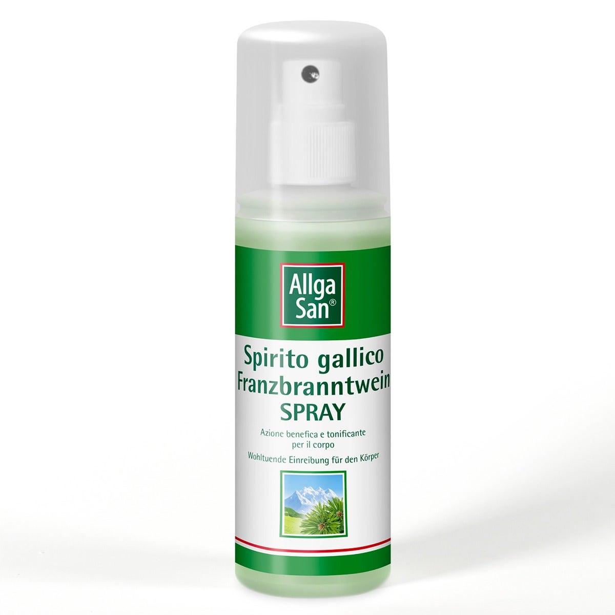 AllgaSan Spirito Gallico Spray Frizione Corpo Per Schiena 100ml