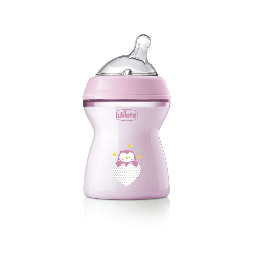 Chicco Biberon Natural Feeling Flusso Medio 2 Mesi+ Bimba 250ml