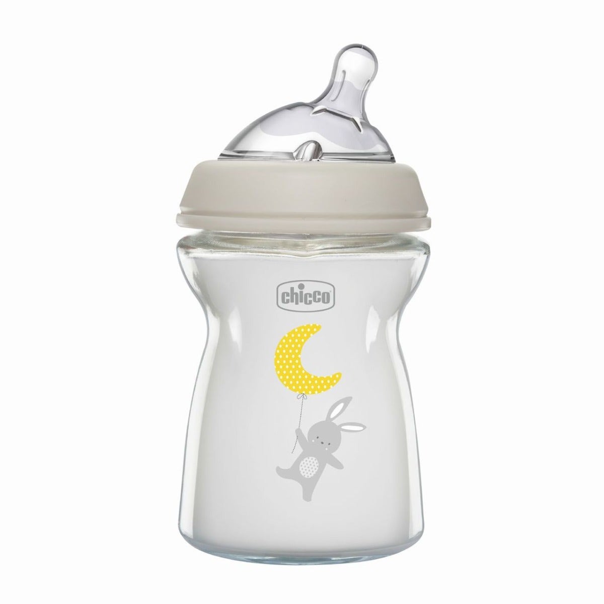 Chicco Biberon In Vetro Natural Feeling Flusso Lento 250ml 0M+