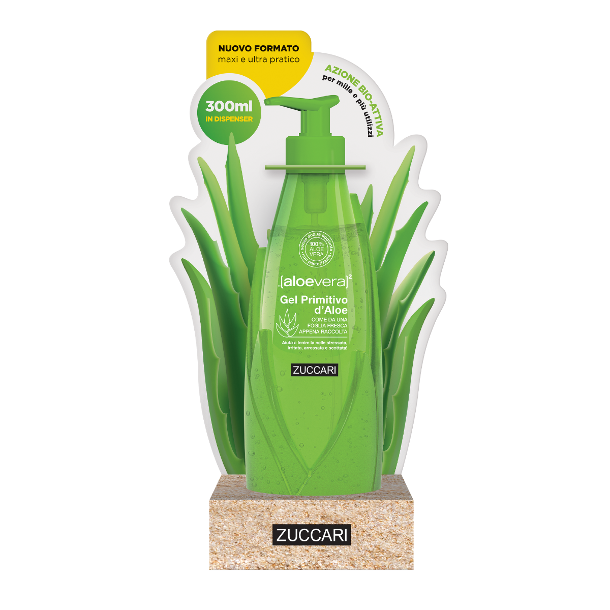 Zuccari Gel Primitivo de Aloe 300 ml