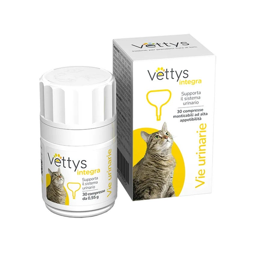 Vettys Integra Vie Urinarie Per Gatti 30 Compresse