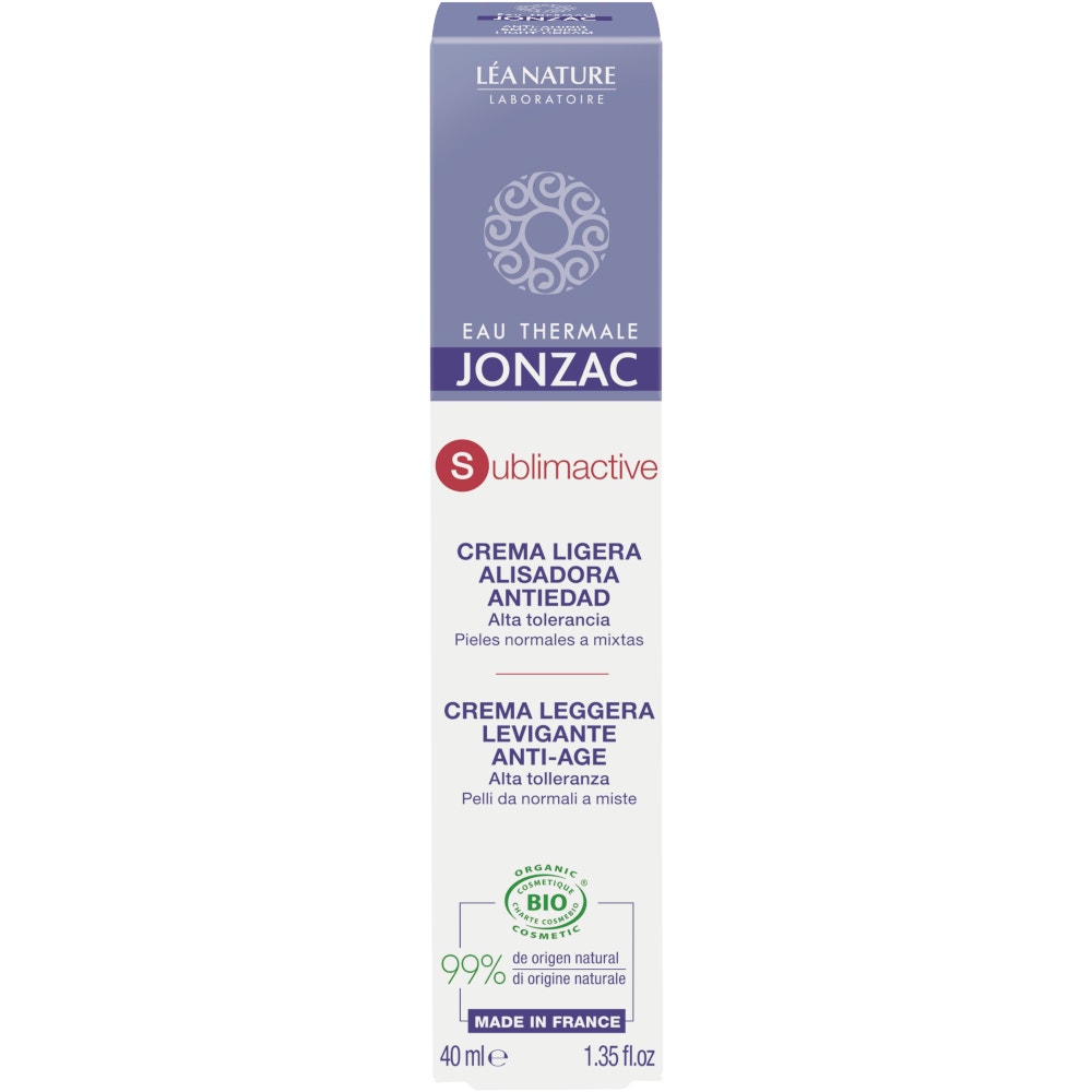 Eau Thermale Jonzac Crema Leggera Levigante Anti-Age Sublimactive Viso 40ml