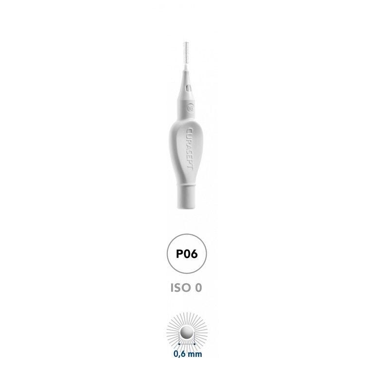 Curasept Proxi Prevention P06 Hilos interdentales de 0,6 mm, 6 unidades