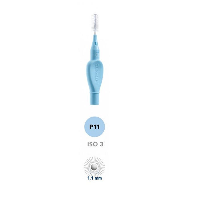 Curasept Proxi Prevention P11 Hilos interdentales de 1,1 mm, 6 unidades