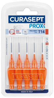 Curasept Cepillo interdental Proxi T14 naranja, 6 unidades