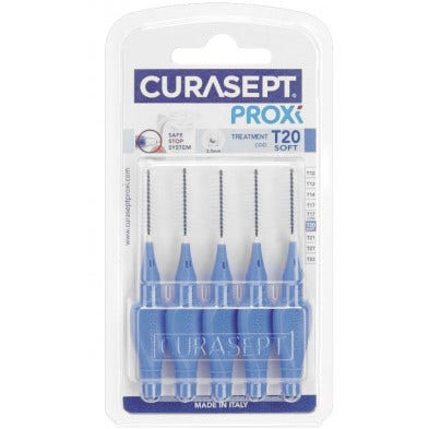 Curasept Cepillo interdental Proxi Blue T20 Soft, 5 unidades