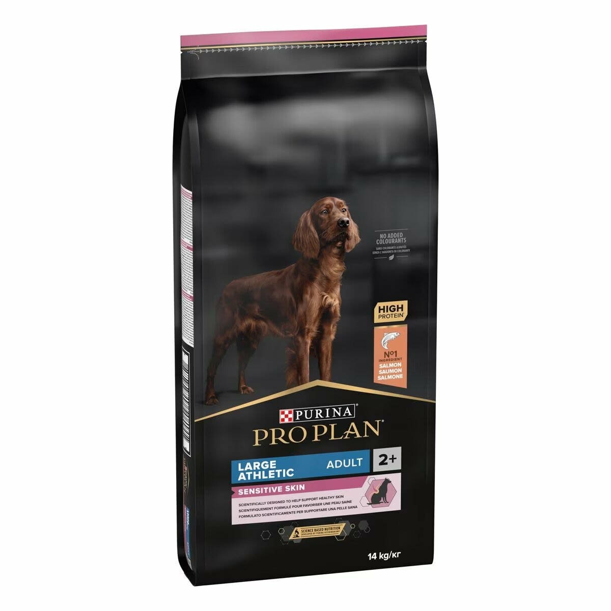 Purina Pro Plan Large Athletic Adult Sensitive Skin Pienso seco con salmón para perros adultos 14 kg