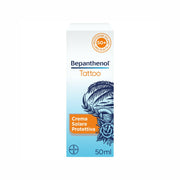 Bepanthenol Tattoo Crema de protección solar muy alta SPF50+ para tatuajes con pantenol 50 ml