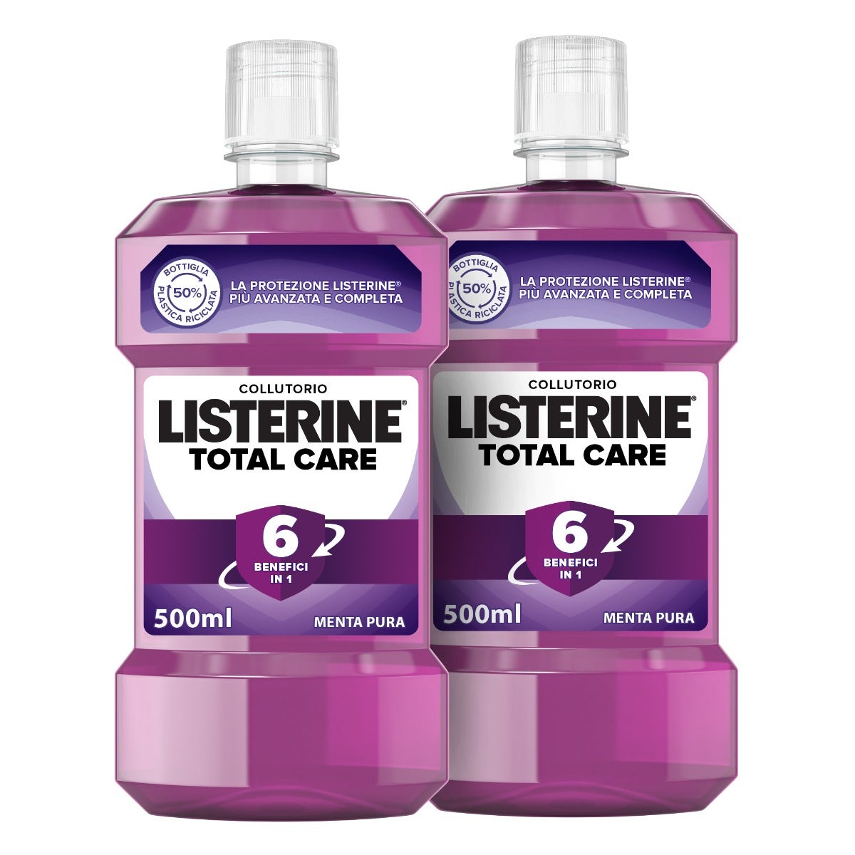 Listerine Total Care Enjuague bucal 2x500 ml