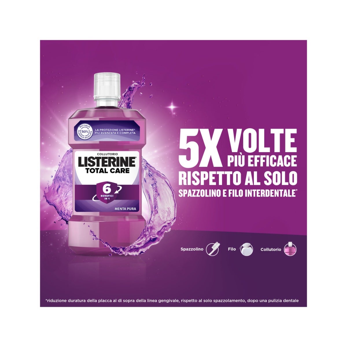 Listerine Total Care Enjuague bucal 500 ml