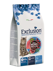 Exclusion Mediterraneo Monoprotein Noble Grain Crocchette Tonno Per Gatti Adulti Sacco 300g