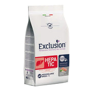 Exclusion Monoprotein Veterinary Diet Formula Hepatic Croquetas Cerdo/Arroz/Guisantes Perros Saco 2 kg