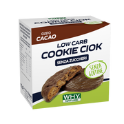 Why Nature Low Carb Cookie Ciok Biscotti Gusto Cacao 7 Pezzi Monoporzione
