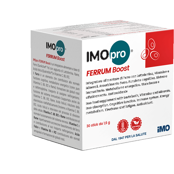 Imopro Ferrum Boost 30 barritas de 1,6 g