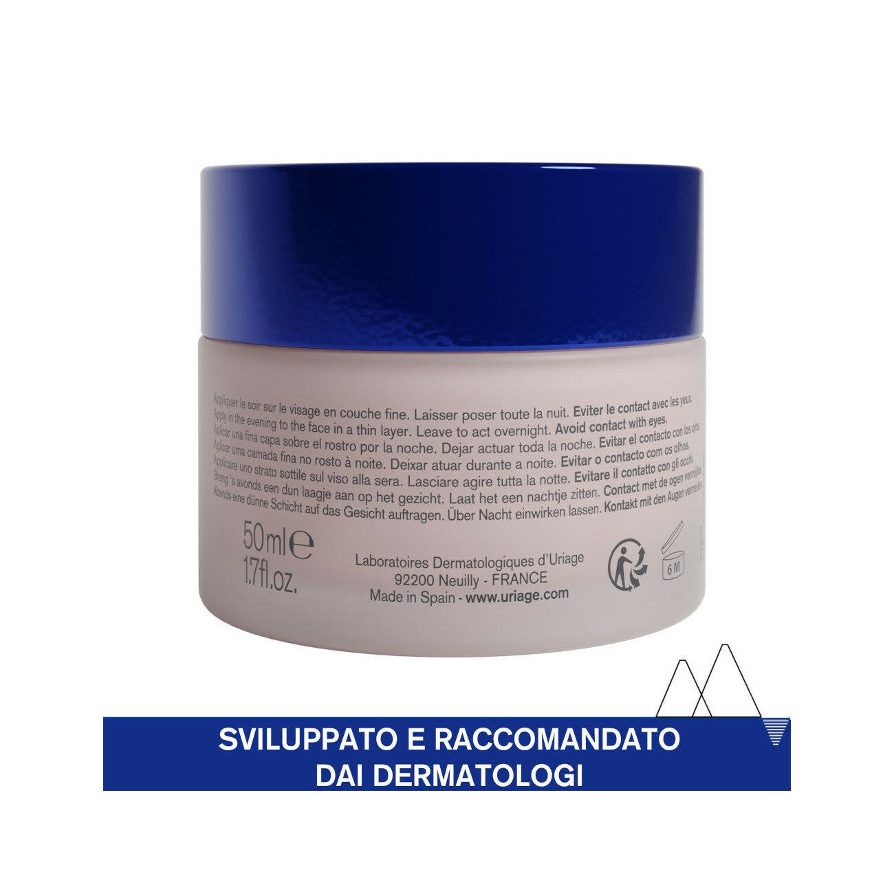 Uriage Age Absolu Maschera Notte Ridensificante 50ml