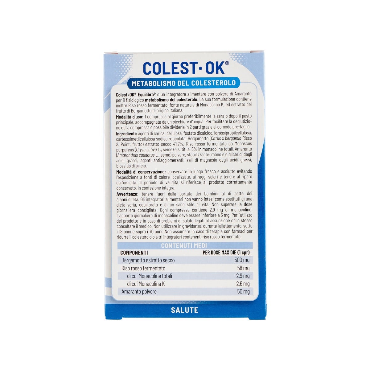 Equilibra Colest Ok 20 Compresse