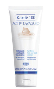 Karité 100 Activ Lavaggio Detergente Purificante Viso E Corpo 200ml