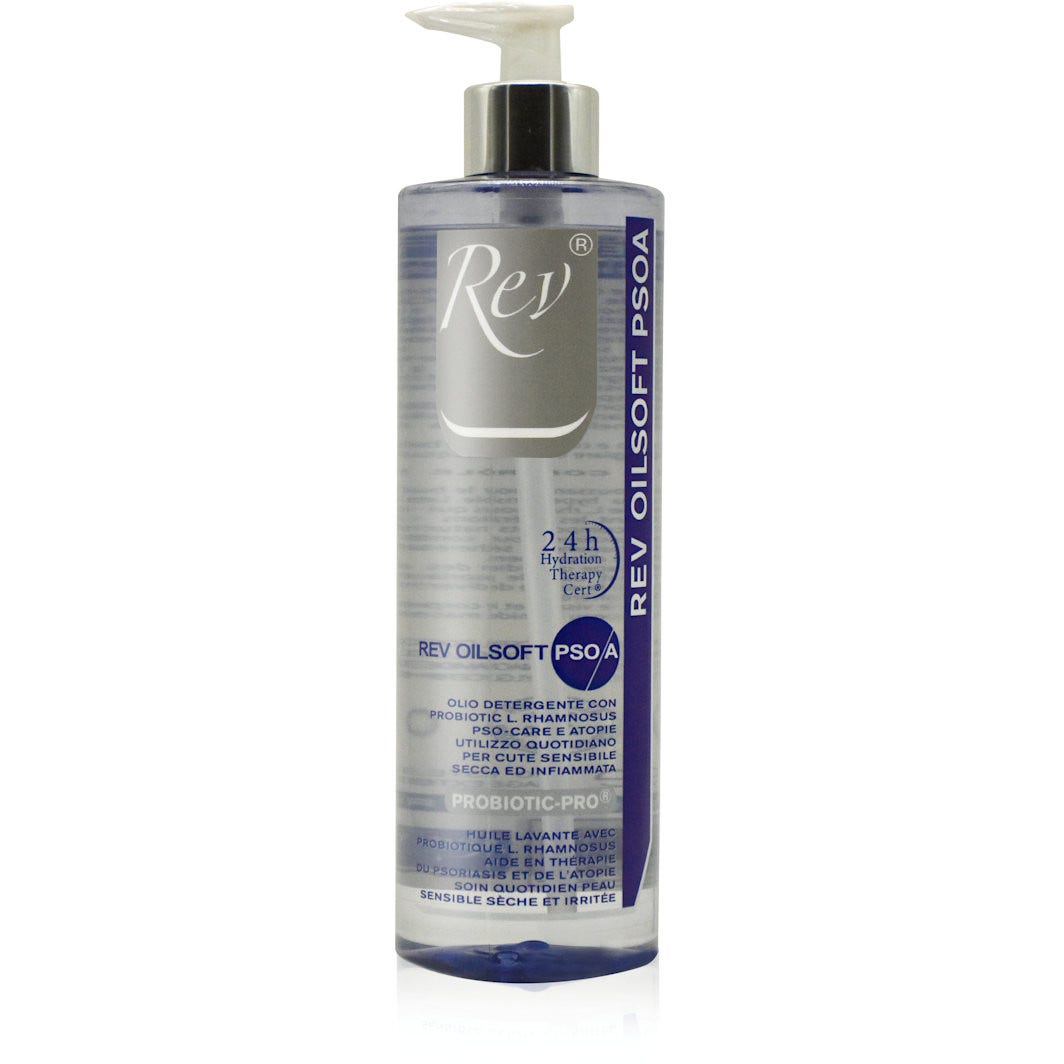 Rev Oilsoft Psoa Limpiador Desmaquillante Facial 500 ml