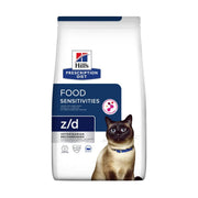 Hill's Prescription Diet Z/D Food Sensitivities Croquetas Original para Gatos, Saco de 1,5 kg