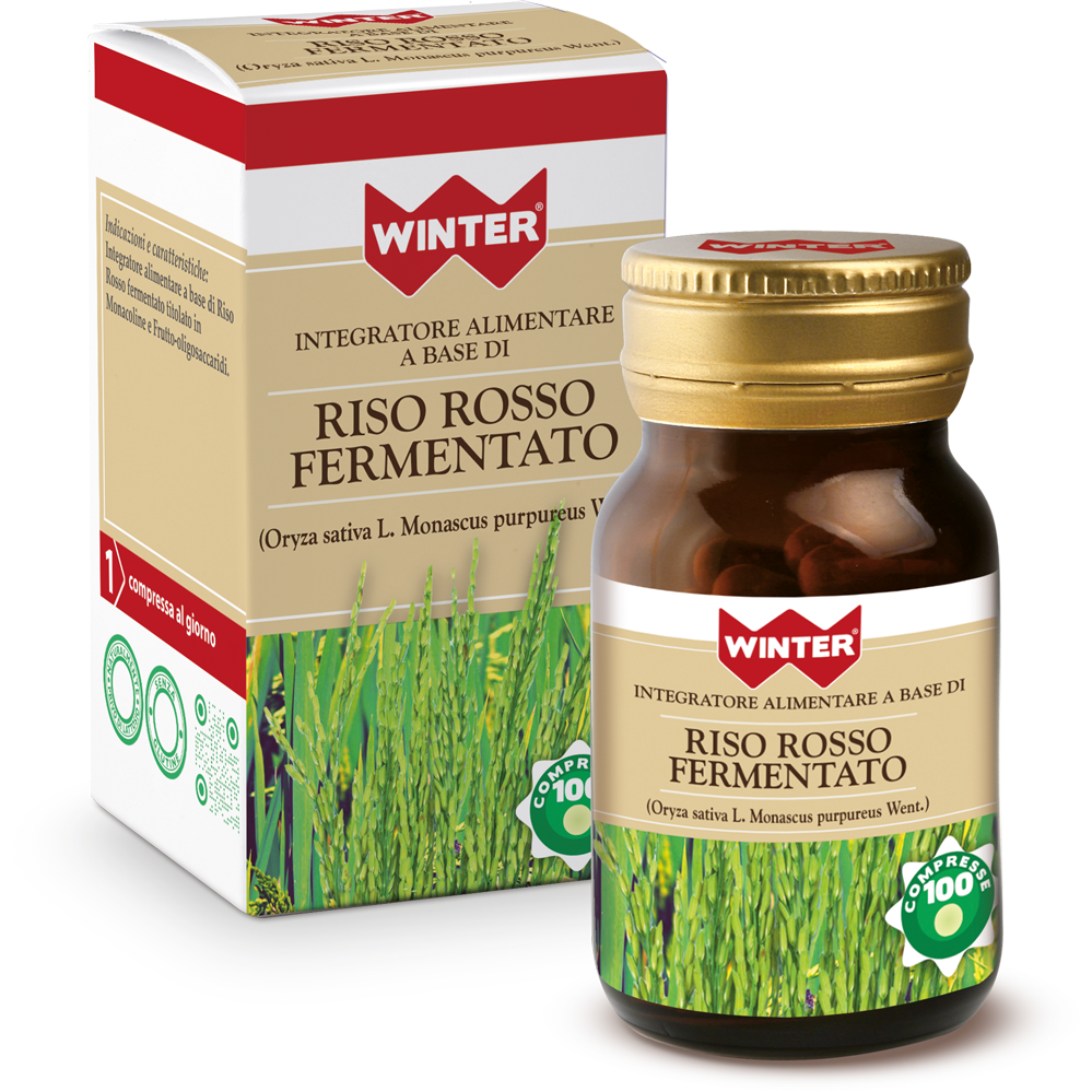 Winter Arroz Rojo Fermentado 100 Comprimidos