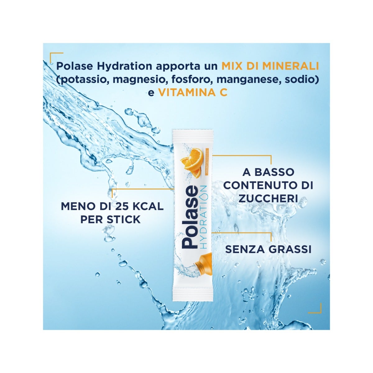 Polase Hidratación Sabor Naranja 12 Sobres-6