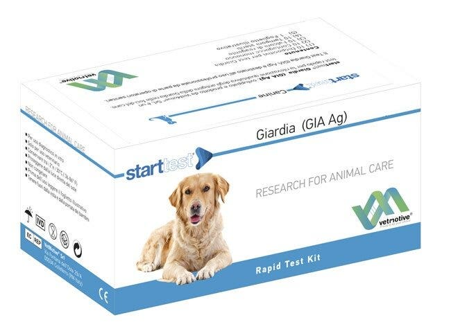 VetMotive Start Test Giardia (GIA Ag) 10 kits de prueba
