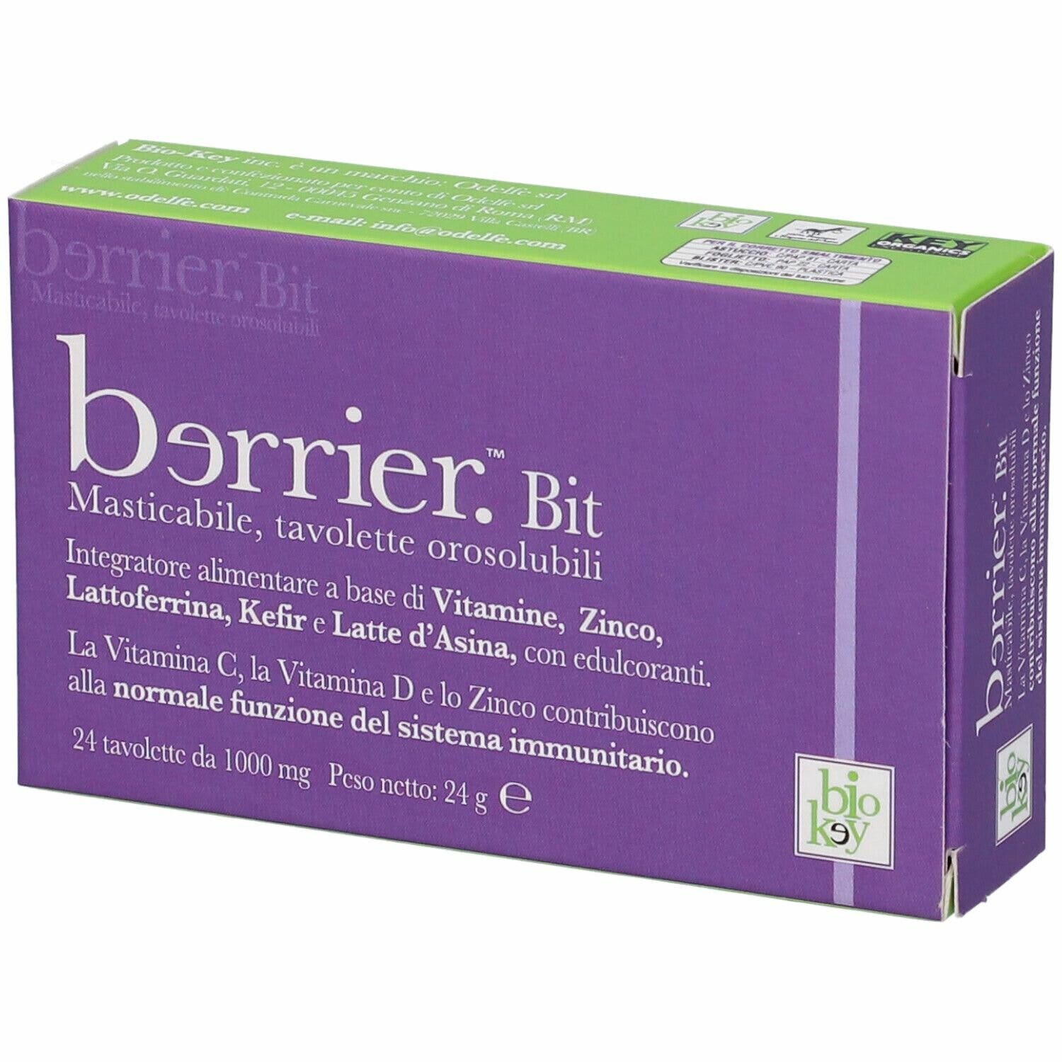 Berrier Bit 24 comprimidos masticables