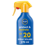 Nivea Sun Spray Solar Protect & Hydrate SPF20 Crema Solar Hidratante para 48 horas 270 ml
