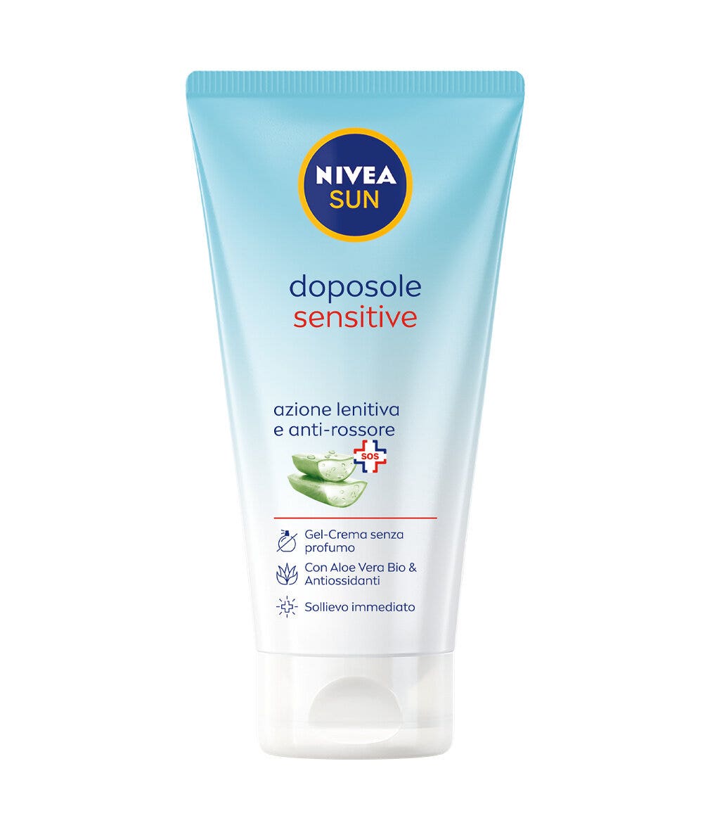 Nivea Sun Gel Crema Doposole Sensitive Dopo Sole Per Pelli Sensibili Rinfrescante E Lenitivo 175ml