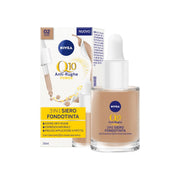 Nivea Q10 Power Antirrasgas 3 en 1: Suero y Base de Maquillaje Dark 30 ml