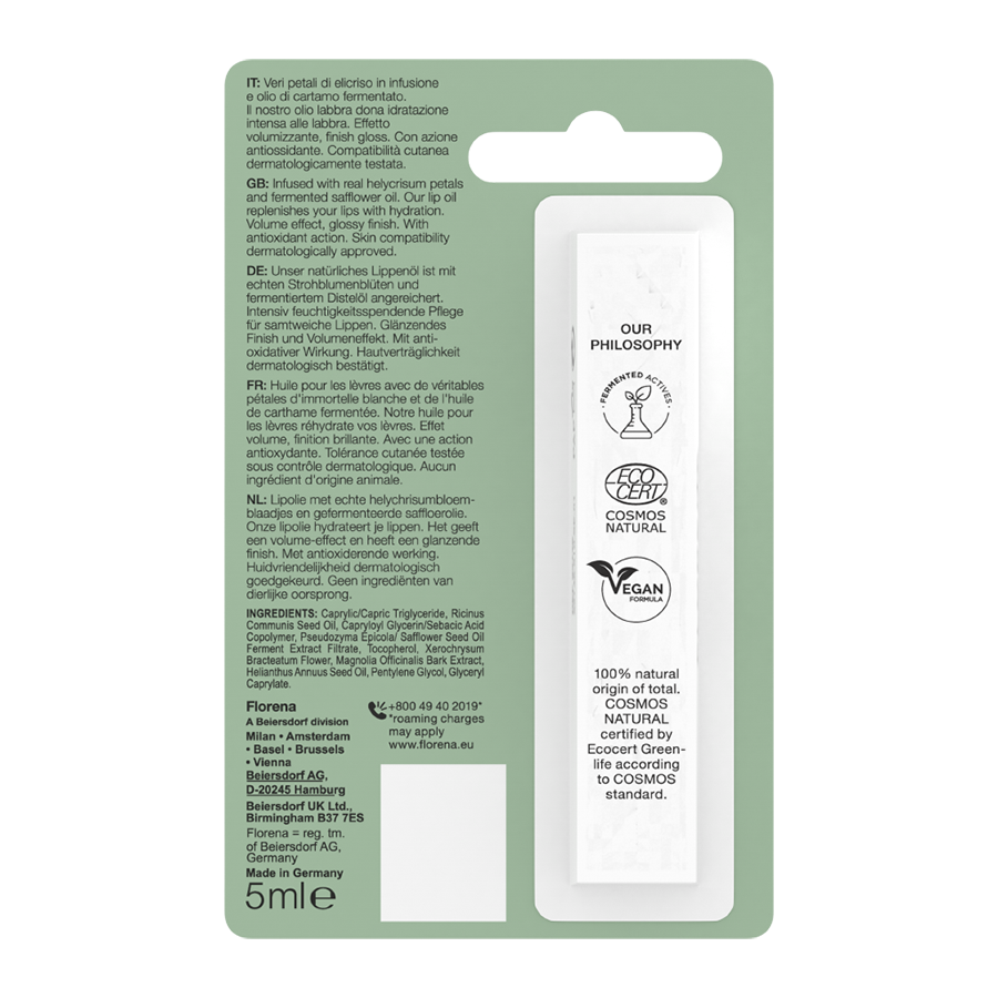 Florena Olio Labbra Gloss Naturale