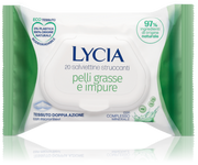 Lycia 20 Salviette Struccanti Pelli Grasse E Impure