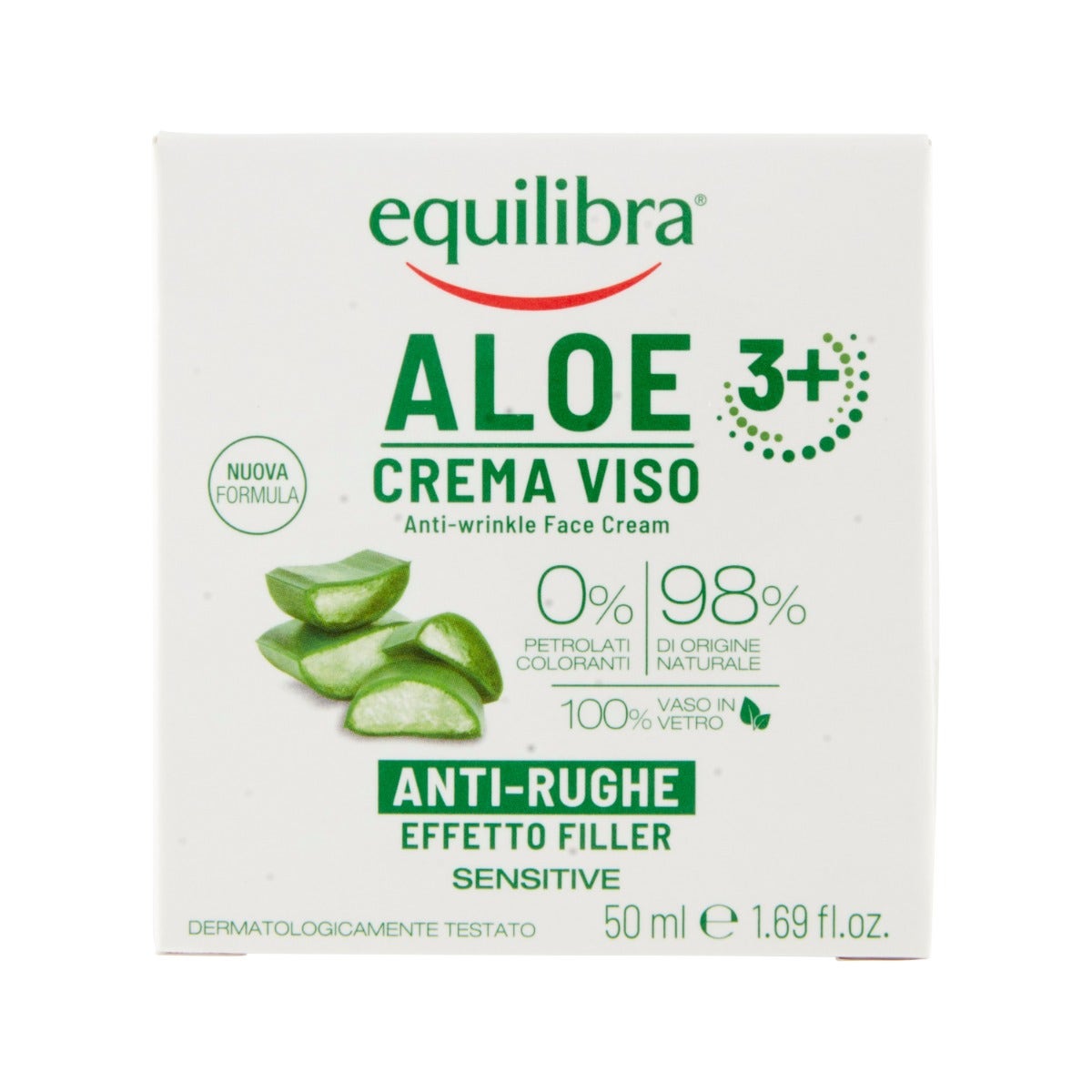 Equilibra Aloe Crema Viso Anti-Rughe 50ml