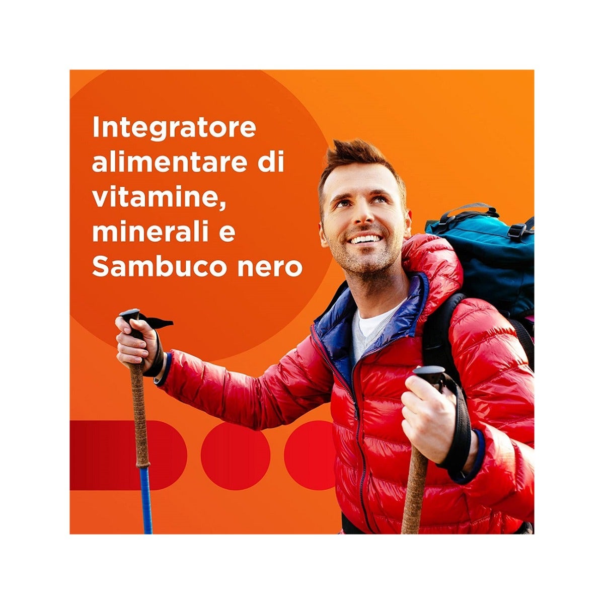 Multicentrum Inmunidad y Defensa con Saúco, Complemento Alimenticio con Vitamina C para las Defensas Inmunológicas, 30 Comprimidos