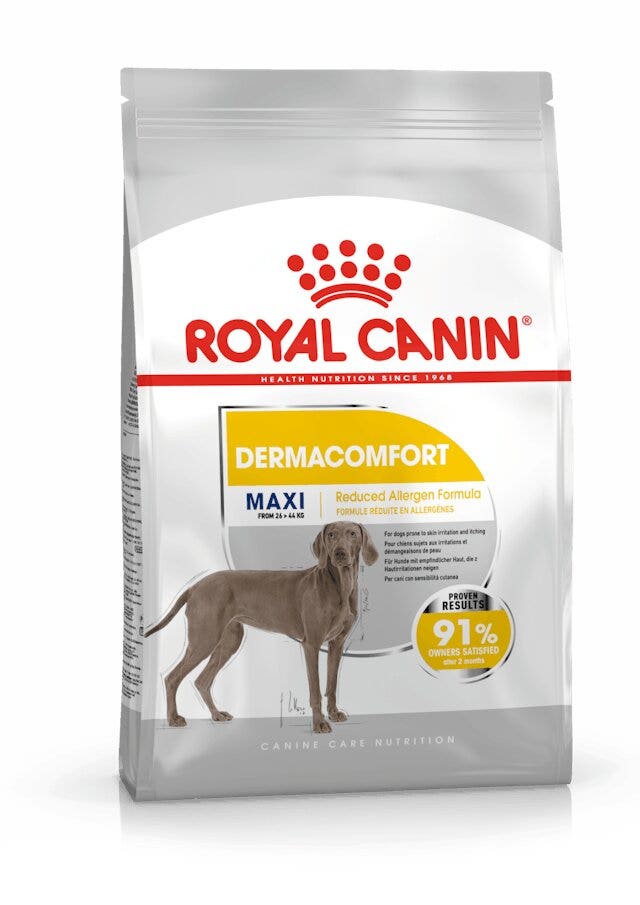 Royal Canin Dermacomfort Maxi Crocchette Per Cani Adulti Taglia Grande Sacco 12kg