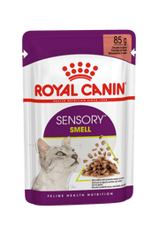 Royal Canin Sensory Smell Bocaditos en salsa para gatos adultos, sobre de 85 g
