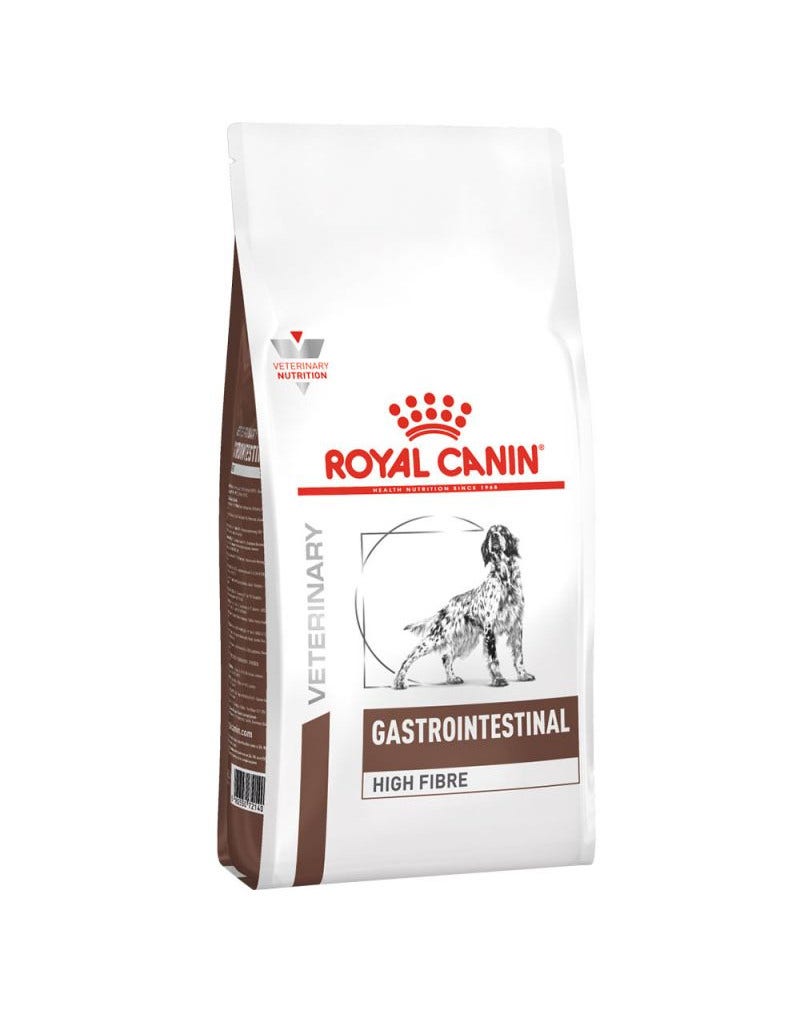 Royal Canin Veterinary Gastrointestinal High Fibre Crocchette Per Cani Adulti Sacco 7,5kg