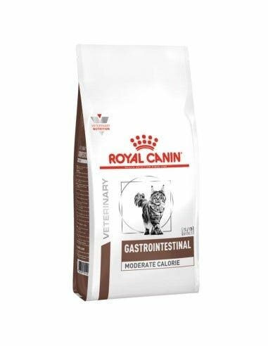 Royal Canin Veterinary Gastrointestinal Moderate Calorie Pienso para gatos, bolsa de 400 g