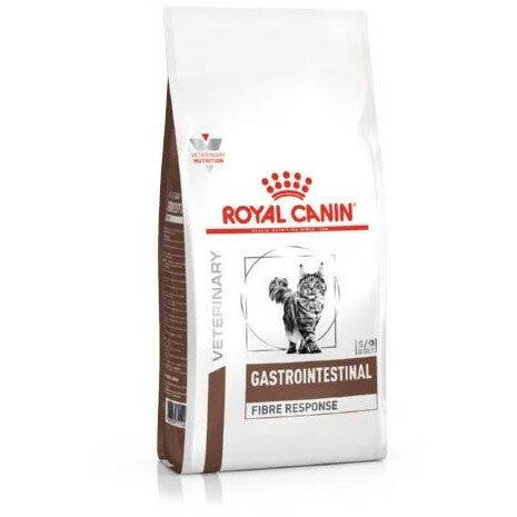 Royal Canin Veterinary Gastrointestinal Fibre Response Crocchette Per Gatti Adulti Sacco 2kg