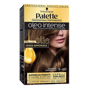 Schwarzkopf Palette Oleo Intense Tintura Senza Ammoniaca Con Dioppio-Olio Attivatore 5-60 Castano Caramello