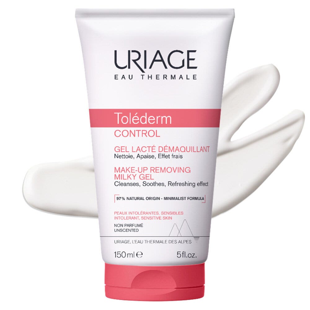 Uriage Tolederm Control Gel Latte Struccante Pelli Sensibili 150ml