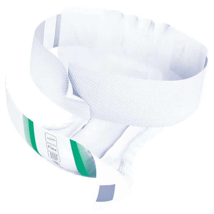 Tena Proskin Flex Super Pañal con cinturón, talla mediana, 30 unidades