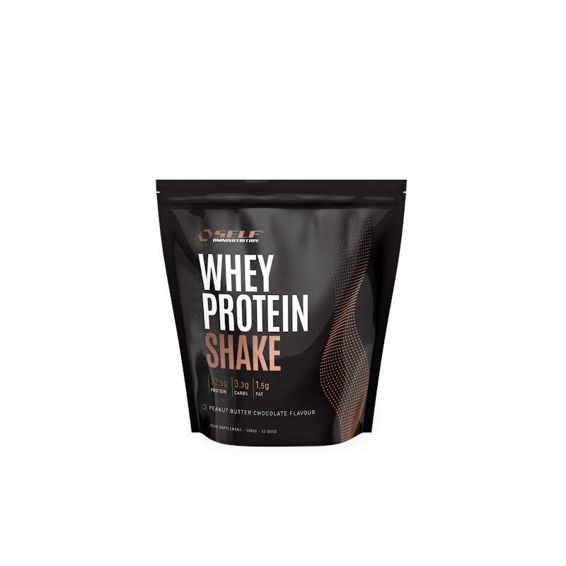 Self Omninutrition Batido de proteína de suero sabor caramelo salado 1 kg