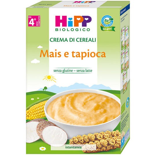 Hipp Bio Crema de cereales de maíz/tapioca 200 g 4 meses+