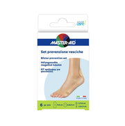 Master-Aid Set de prevención de ampollas con tiritas para pies, 6 unidades