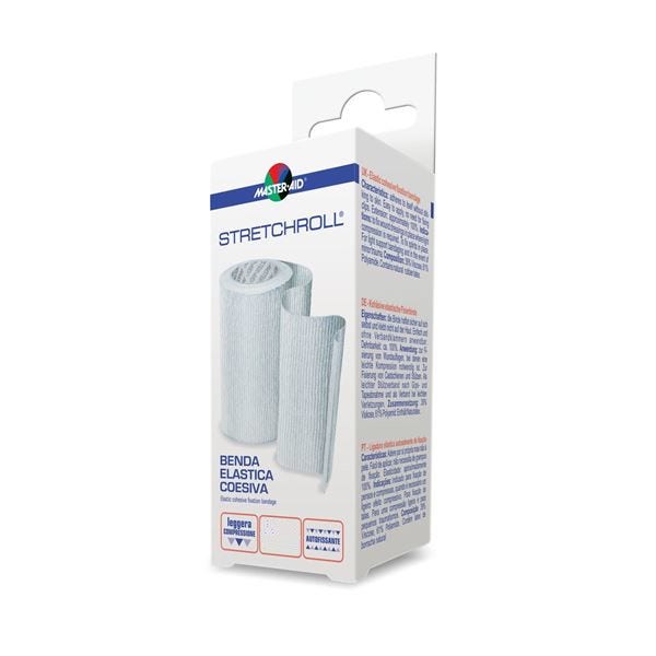 Master Aid Stretchroll Venda elástica cohesiva 4 m x 12 cm